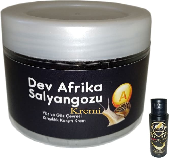 Giant Dev Afrikasalyangozu Yaşlanmakarşıtı 100 ml Krem + Caraboa Bay Bayan Kaydırıcıjel 60 ml