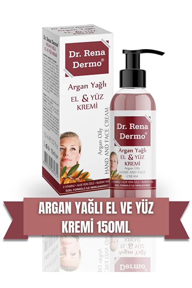 Dermo Dermo Argan Yağı Özlü El Yüz Cilt Kremi 150m Doğal Yağlı