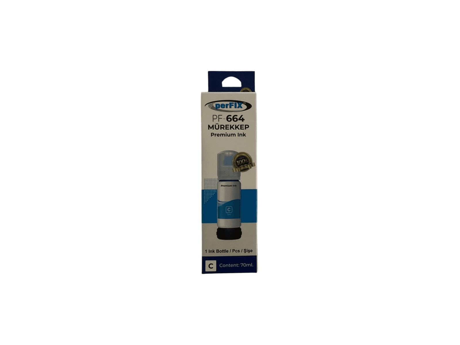 perFIX PF T6642 - 6732  Mavi Şişeli Mürekkep (70 ml )
