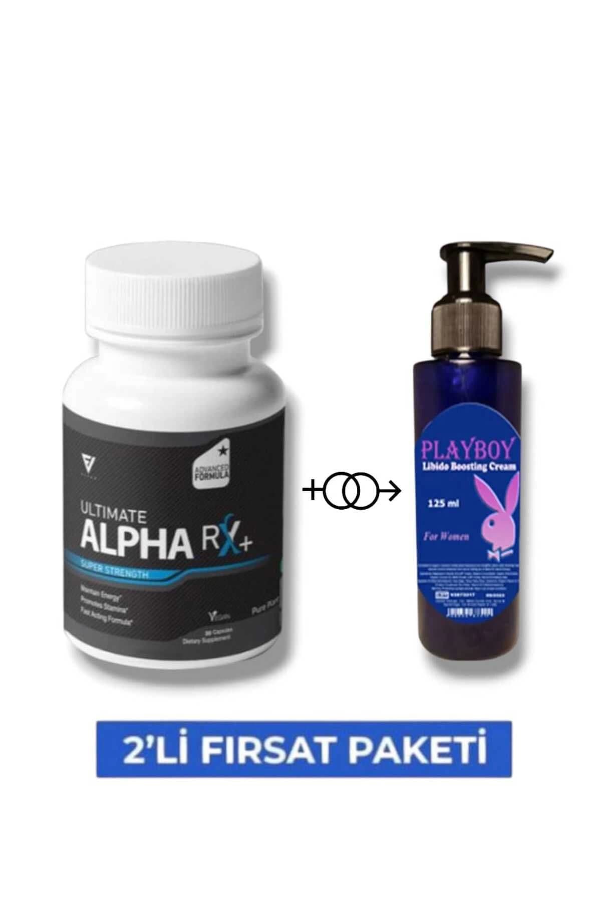 Alpha Rx Erkeklere Özel Ürün 30'lu Destekleyici Mucizevi Libido Arttırıcı Krem 125 ml