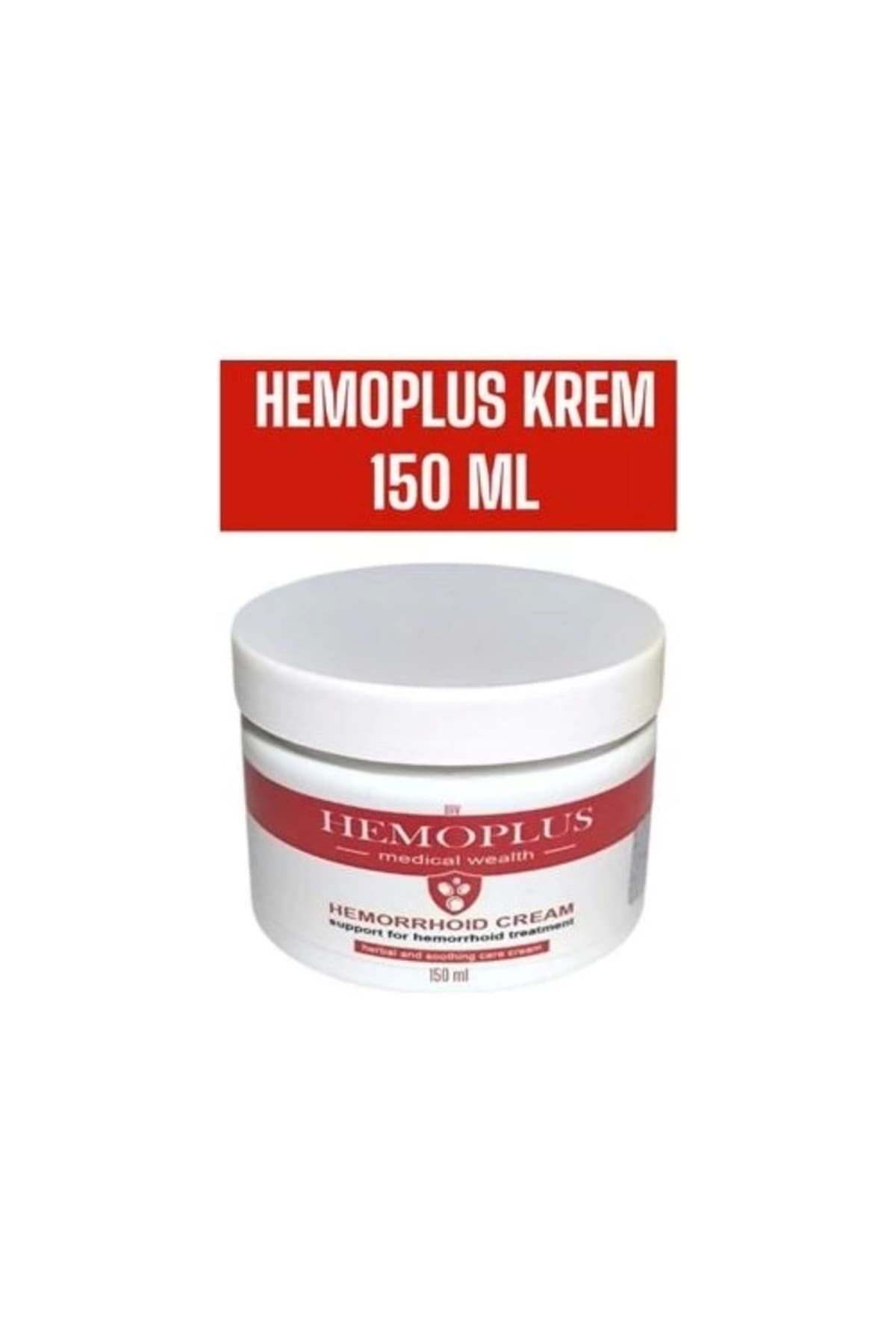 Hemoplus Rahatlatma Bakım Kremi 150 ml x 1 Adet