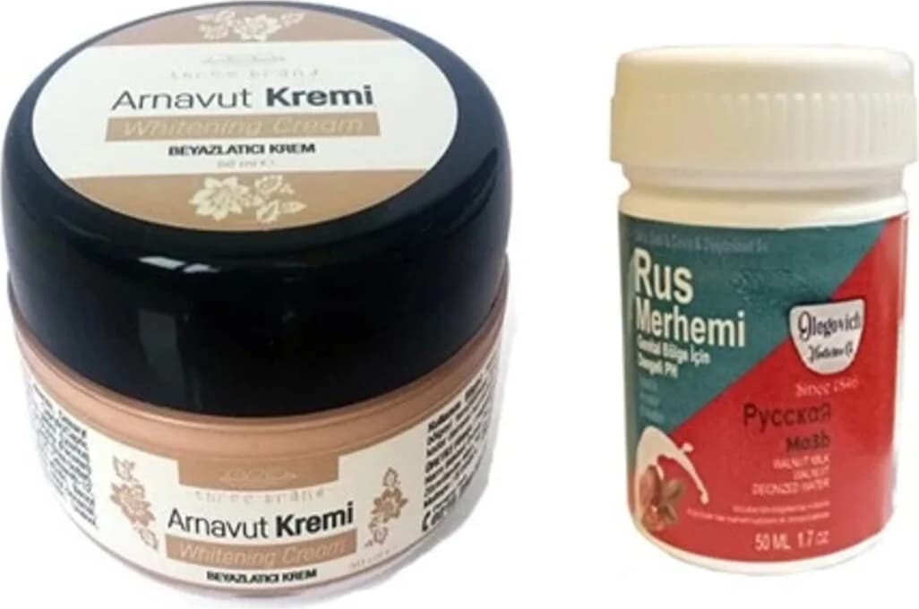 Süper Three Brand Arnavut Kremi1 Adet + Rus Merhemi 50 ml 1 Adet