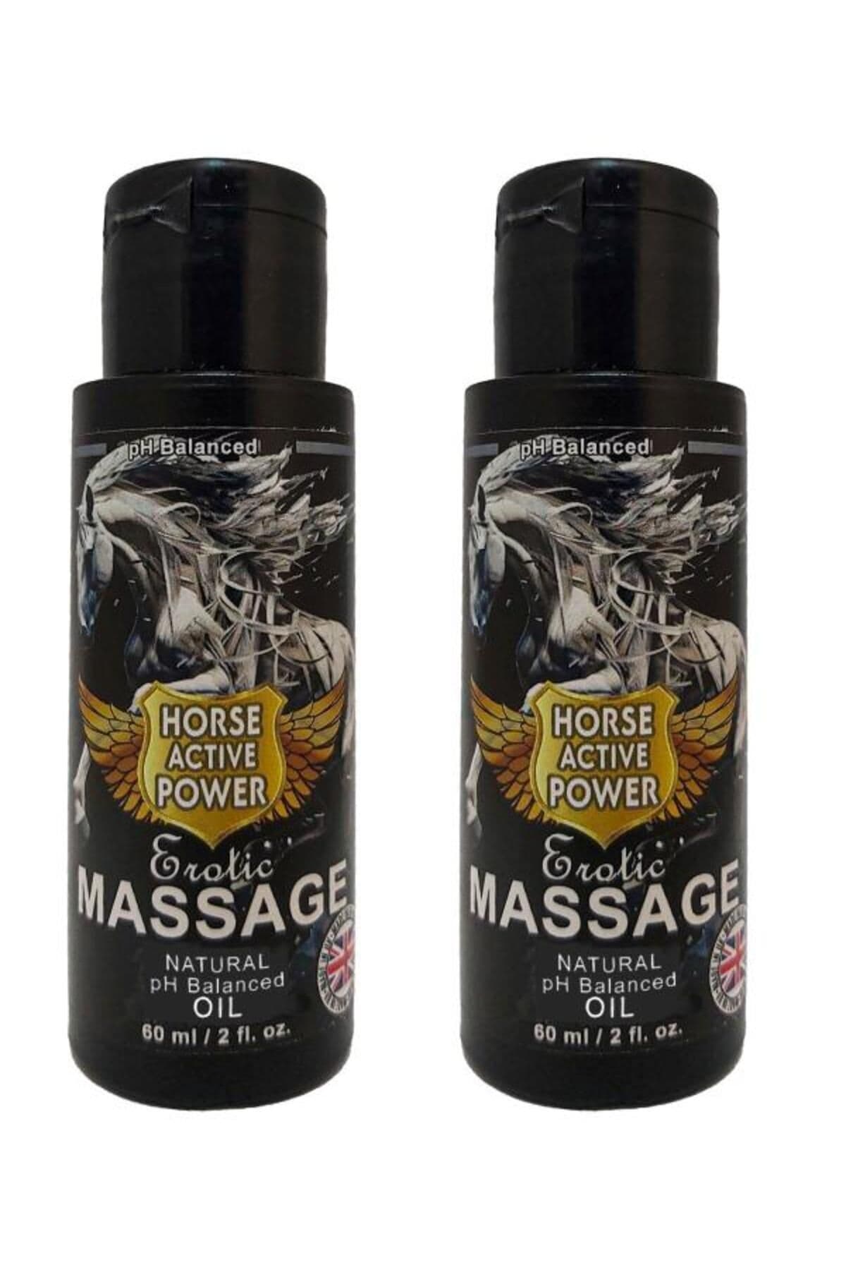 Hors Active Power Rahatlatıcı Fantezili Etkilerde Vücut Masaj Yağı 60 ml 2 Adet