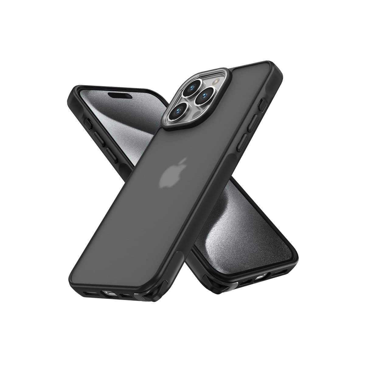 iPhone 14 Pro Max Kılıf Elegant Kapak - Siyah