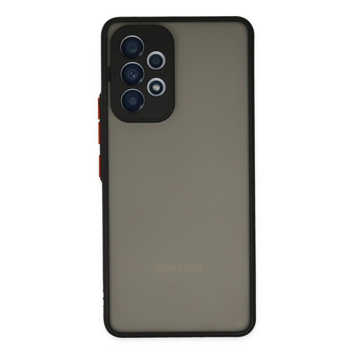 Galaxy A73 5G Kılıf Montreal Silikon Kapak - Siyah