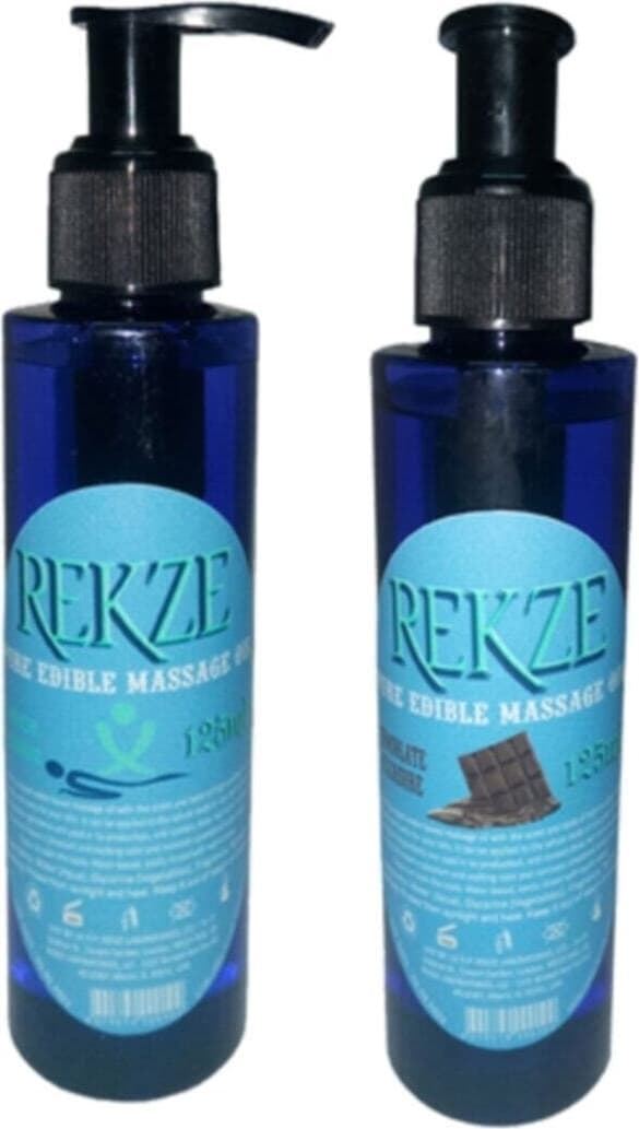 Rekze Sade ve Çikolata Aromalı Masaj Yağı 125ML x 2 Adet