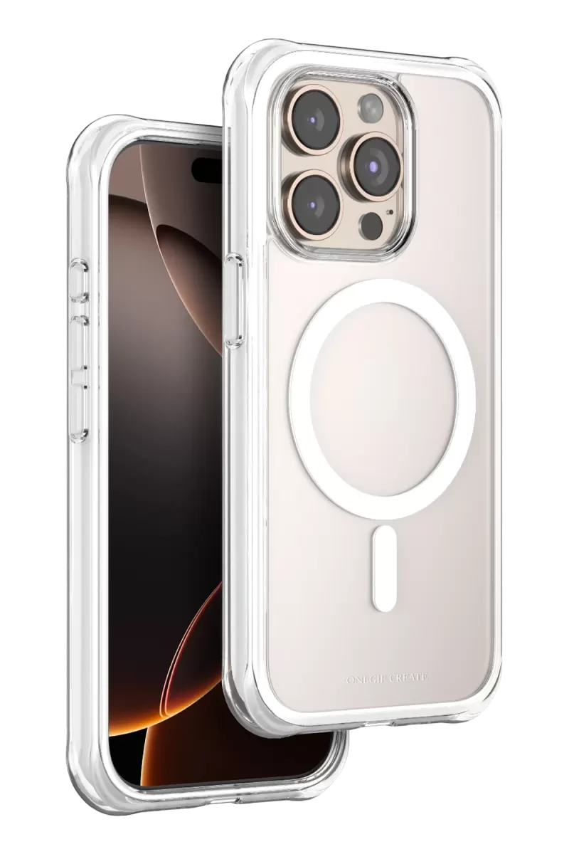 iPhone 15 Pro Max Hulk Magsafe Kapak - Beyaz