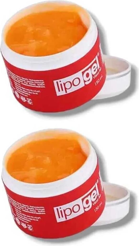 Lipo Jeli Bandrollü Lipo Gel Bölgesel Kullanım Jeli 150ML 2 Adet