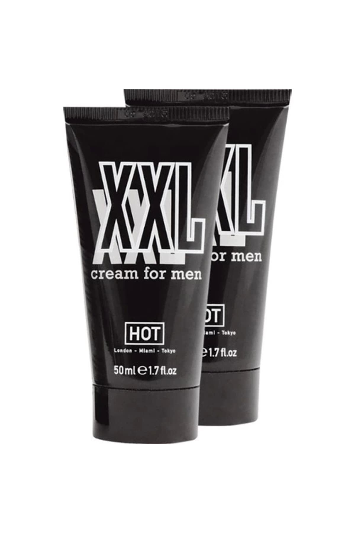 Hotxxl 2 Adet Cream Men Hardener Delayer Enlarger 50 ml Erkeklere Özel Boyut Kremi