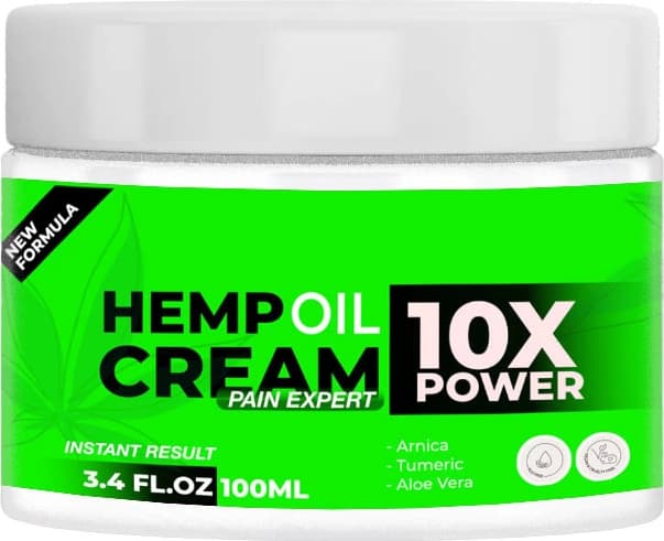 Louise Beauty / Hemp Oil Cream 10X - 100 Ml: Yoğun Ağrılarınızı Kesmeye Krem