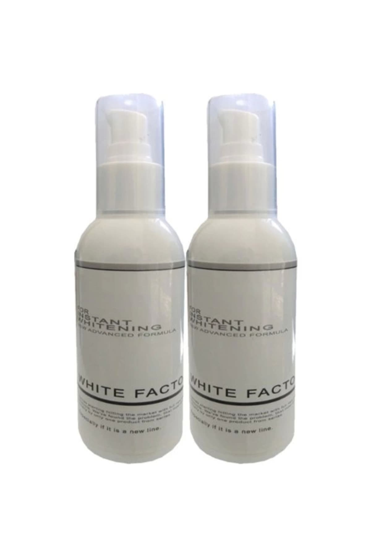 White Factor For Instant Whitening - Açıcı Krem 120 ml x 2 adet