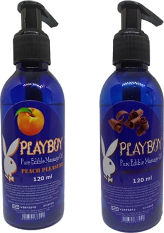 Playboy Şeftali ve Çikolata Aromalı Masaj Yağı