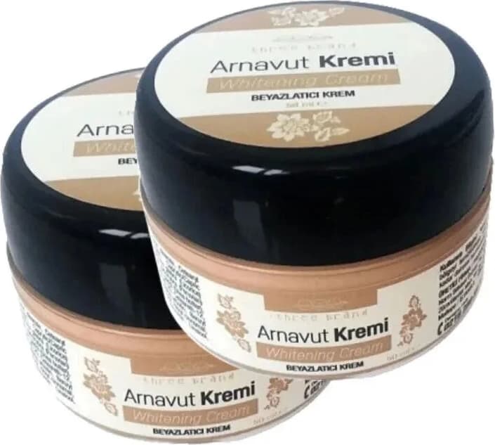 Süper Whitening Cream Arnavut Kremi 50ML  Kremi Krem x 3 Adet