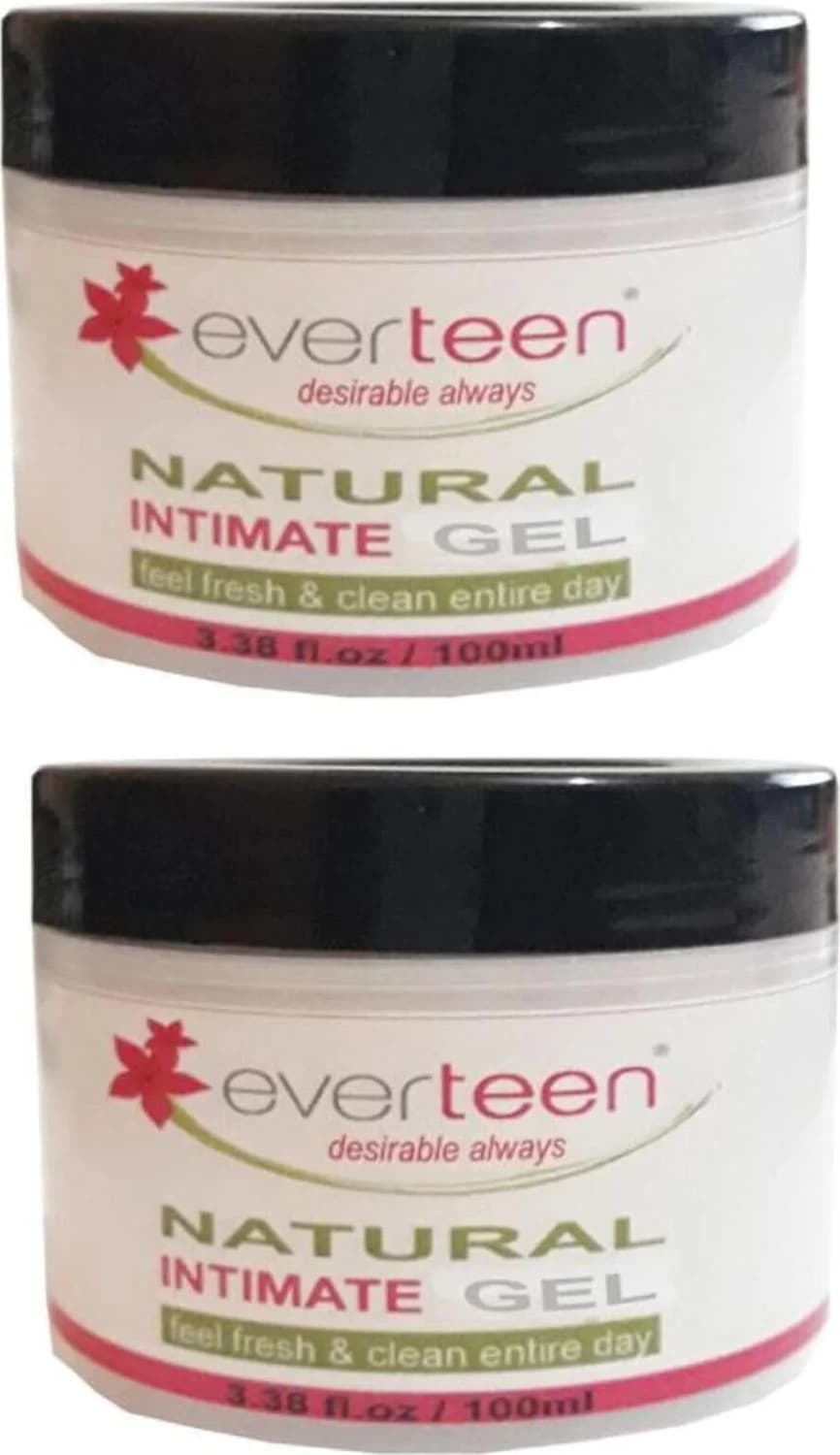 Everteen Kadınlara Özel Doğal Genital Temizleyici Jeli 100 ml 2 Adet