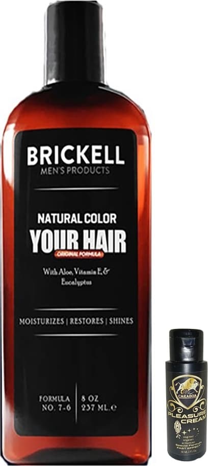 Brickell Saçsakal Beyazlatıcıerkeklere Özel Şampuan 237 ml + Caraboa Bayan Zevkkremi