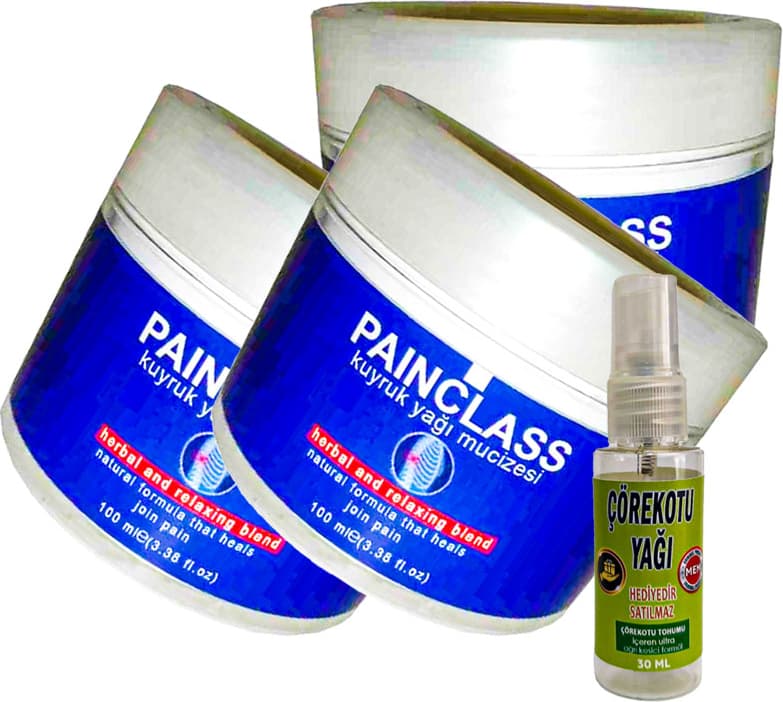 Playboy Painclass Kuyruk Yağı Kremi 3AD Relax Blend Bakım Kremi CRK:049 + Yanında Hediye 30 ml Çörek Otu Yağı