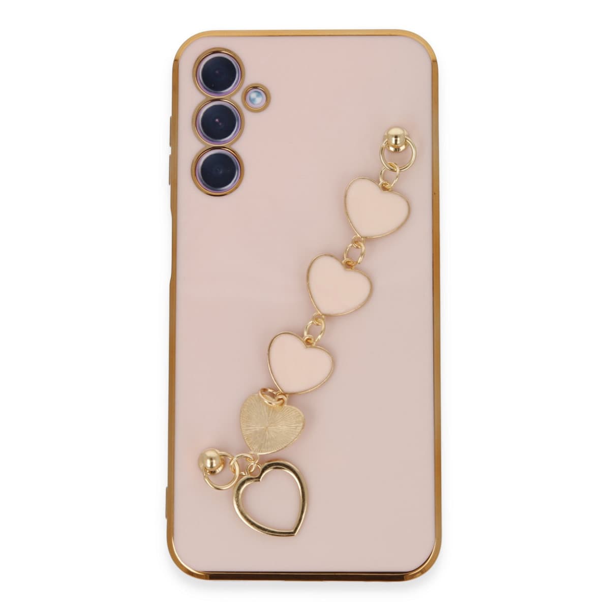 Galaxy A24 4G Kılıf Esila Silikon - Pudra