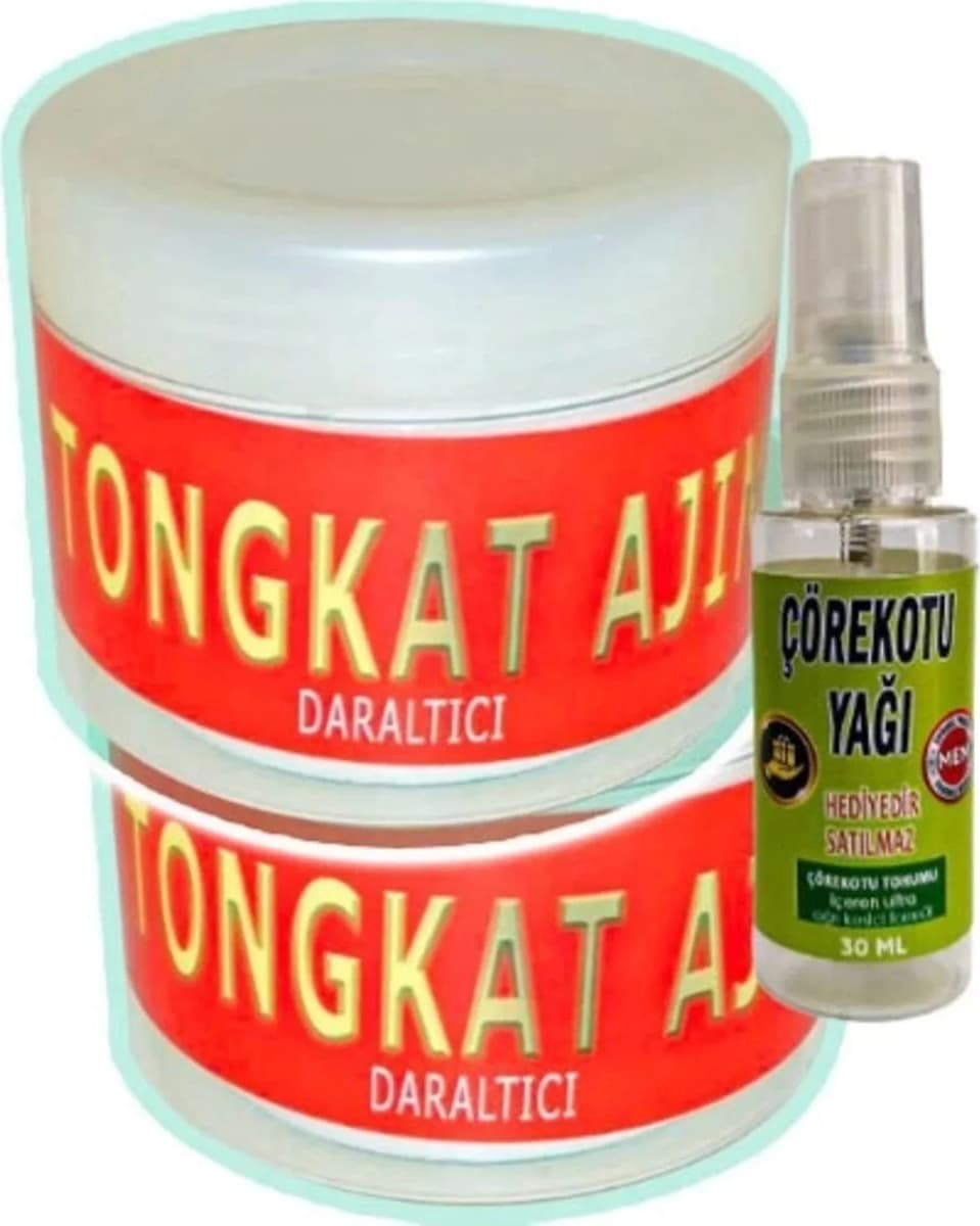 Tongkat Ajimat Madura 2 Adet 100 ml Krem + Yanında 30 ml Çörek Otu Yağı