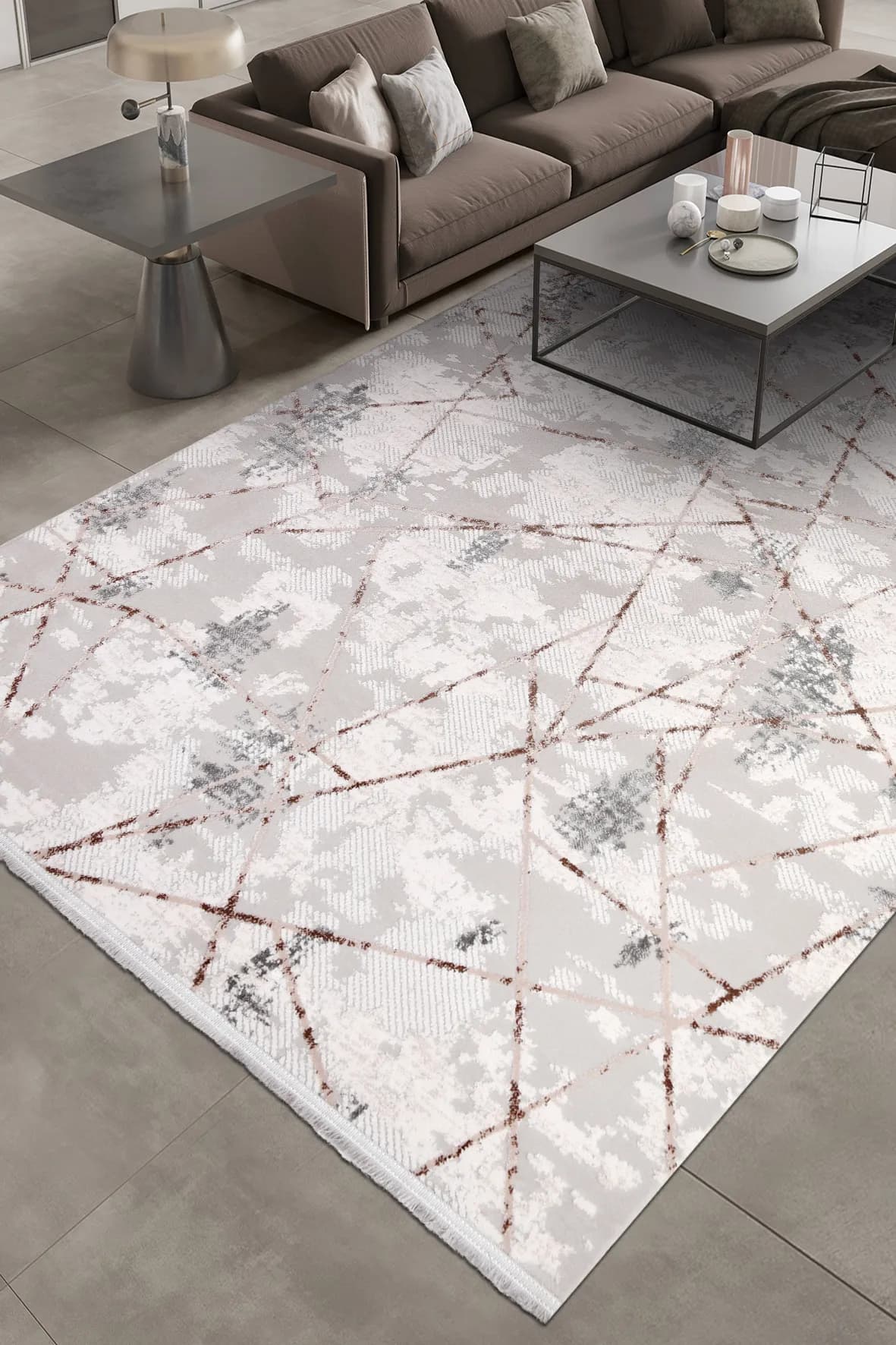 YoudayHomeCollection FİLORA Model Oturma Odası Halısı