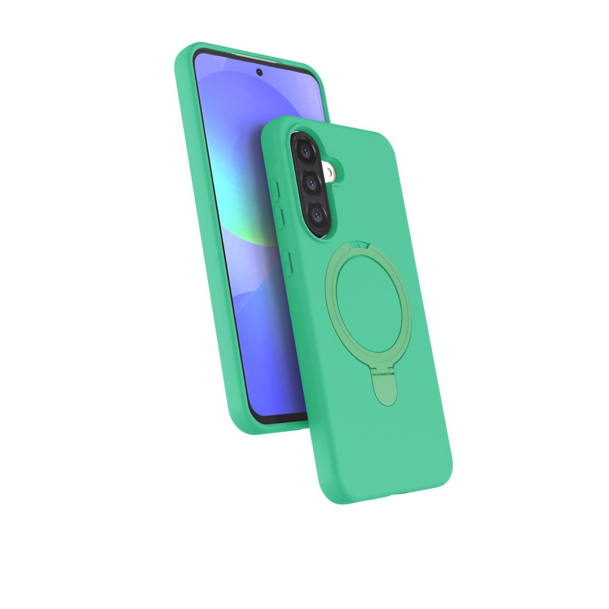Galaxy A56 Regal Magsafe Standlı Kapak - Yeşil