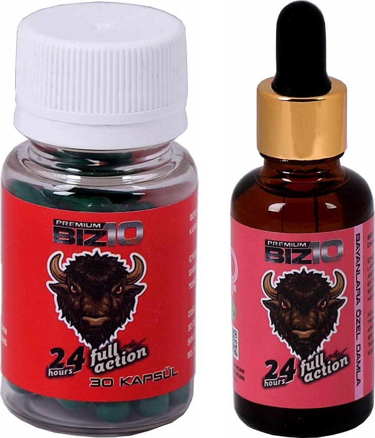 Bizon 600mg 30Lu Ve Bizon Kadın Damla 30 Ml