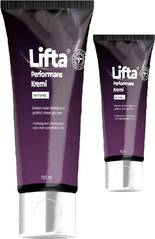 Liftacream 100ML 2 Adet Erkekler Için Red Ginsengli ve Epimediyumlu Aloe Veralı Pe.niskremi