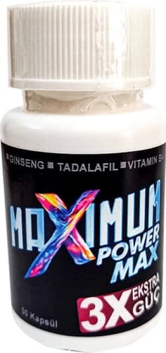 Maximum Power XTMY001 Erkeklere Özel 30lu Kapsül