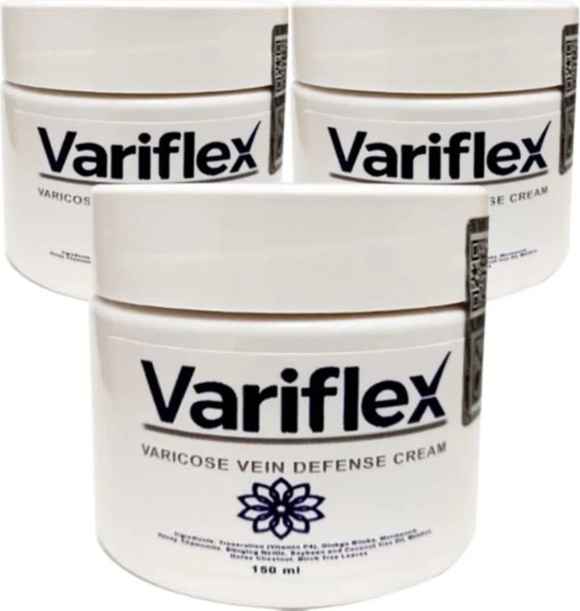 Variflex 3 Adet 150 ml Cream Büyük Boy Bacak Kremi