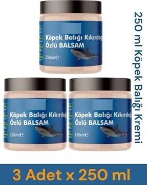 Köpek Balığı Kıkırdağı Kremi Agrılarınız Için 250 ml x 3 Adet