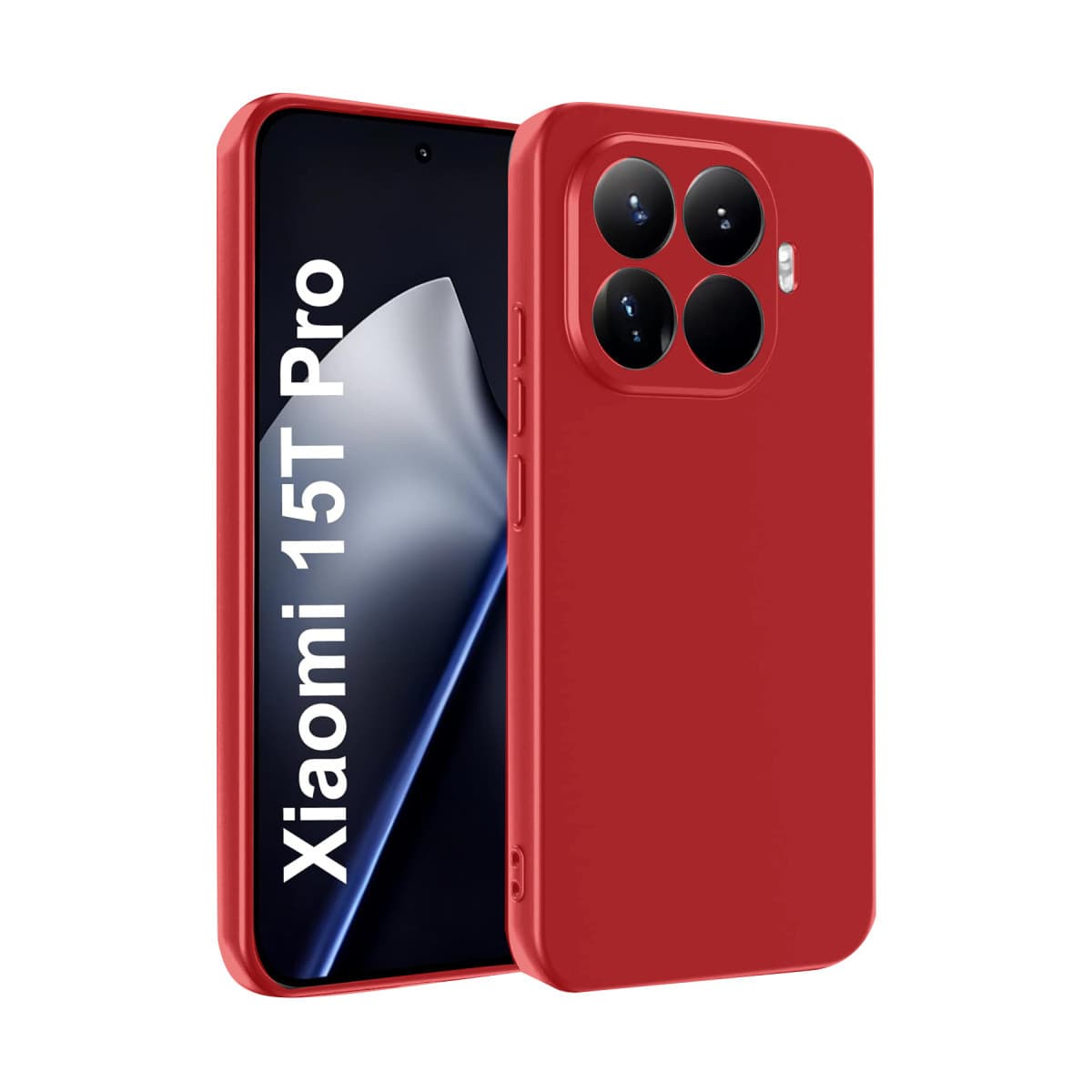 Mi 15T Pro First Silikon - Kırmızı