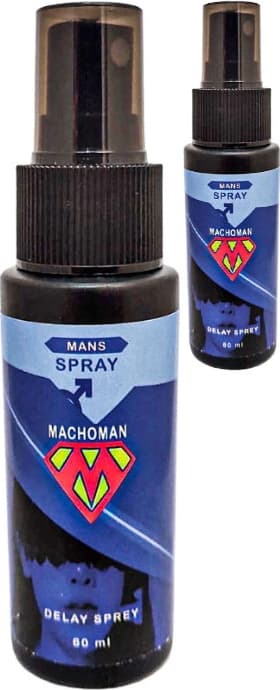 2 Adet Machoman Erkeklere Özel 60 ml Zaman Spreyi