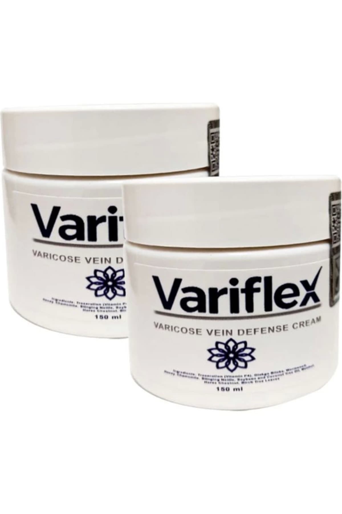 Variflex Varicose Vein Defense Cream 150 ml Ölçeğinde X 2 Adet