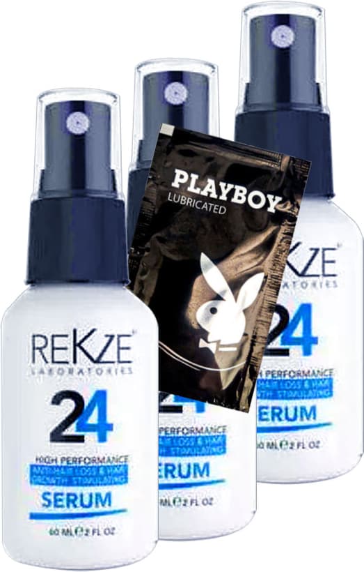 Rekze 3 Adet Saç Besleyici 60 ml Sprey + Yanında Jel