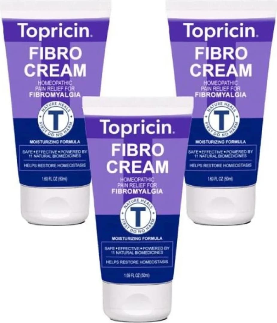 Topricin Fibro Bakım ve Masaj Kremi 50 ml x 3 Ad
