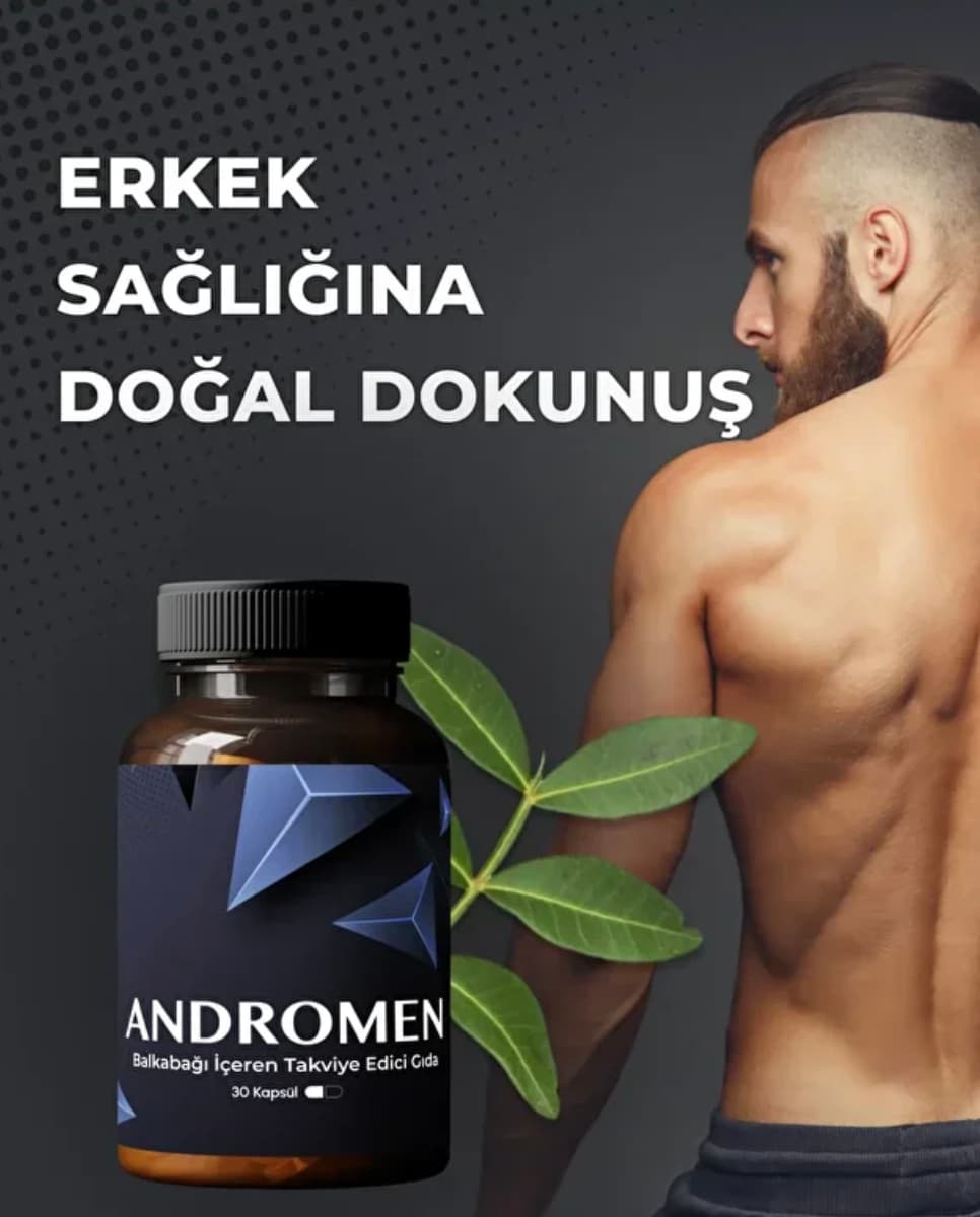 Andromen Erkeklere Kendini Yeniden Keşfet Desteği 30lu x 1 Adet