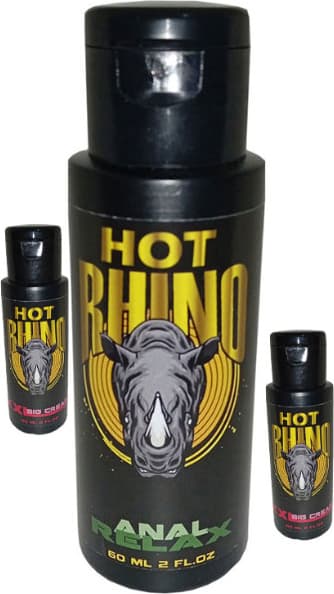 Hot Rhino Analcream 3 Adet 60 ml Kadın&erkek Analrelax Masaj Kremi