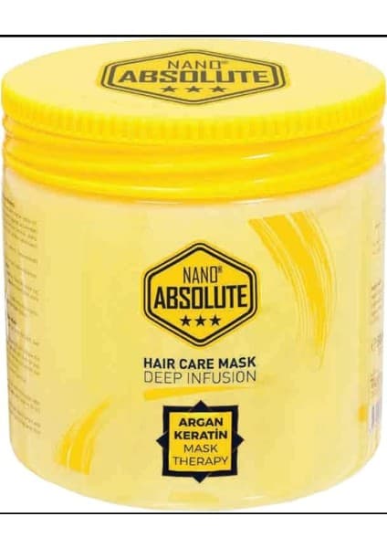 Saç Bakim Maskesi Sari 500 Ml