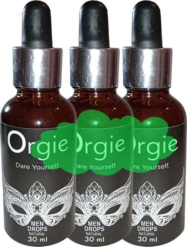 L.orgie Erkeklere Özel Formüllü Afrodizyakdamla 3 Adet 30 ml