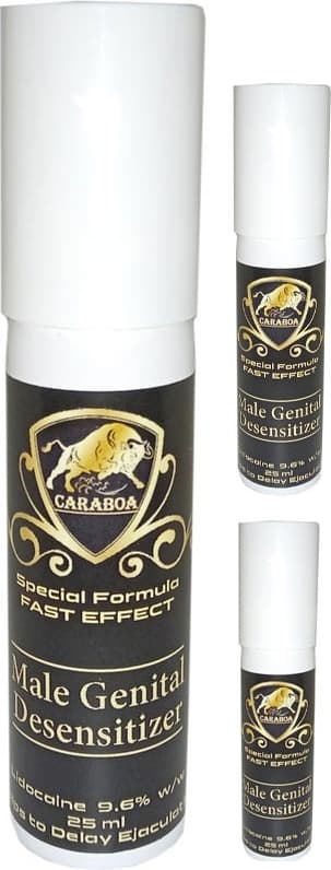 Caraboa Longtimex For Men 3 Adet Delayspray 25CC Cinselilişki Süresiniuzatmak Için Geciktiricisprey
