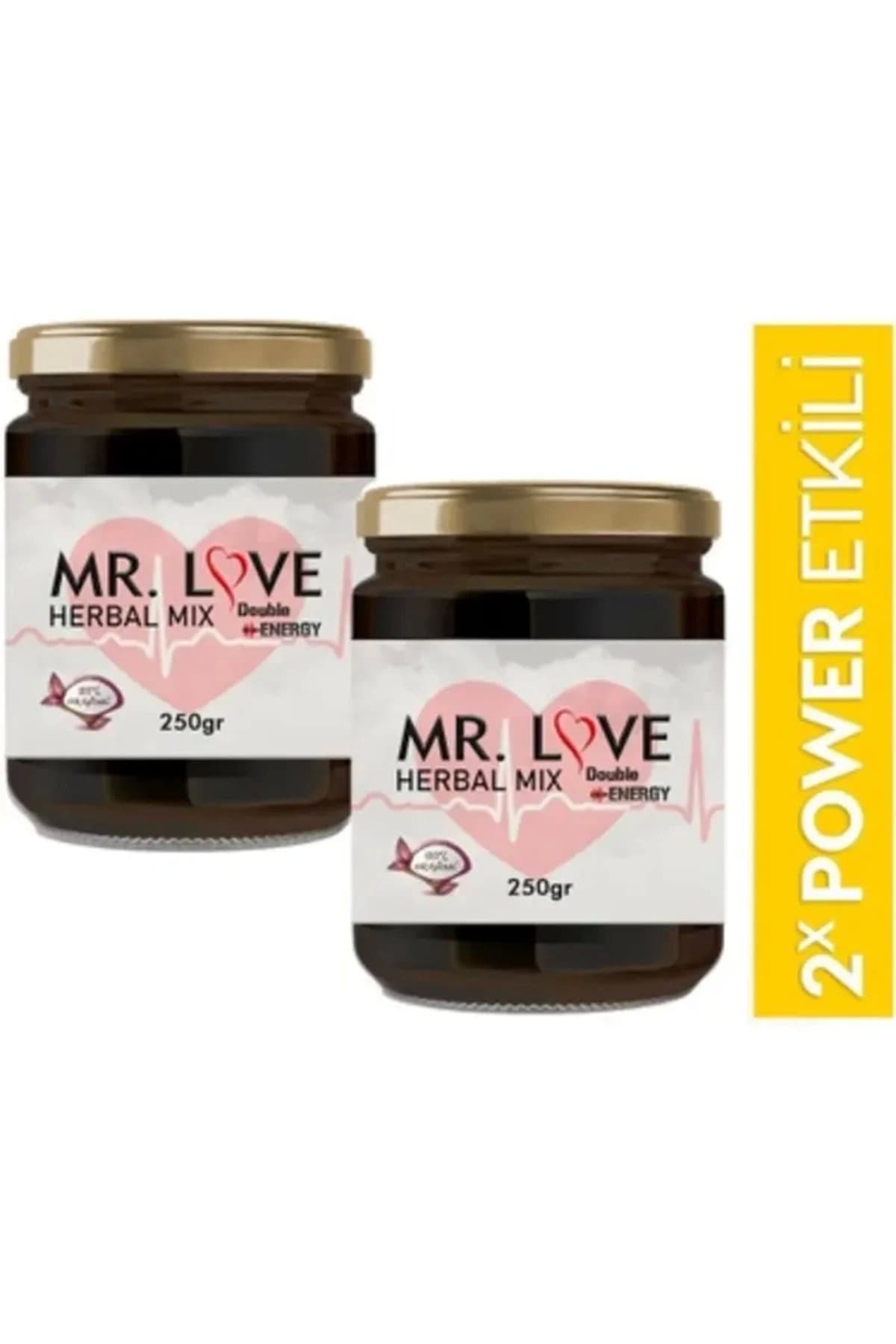 Mr. Love Erkeklere Özel Doğal Macun 250gr X 2 Adet