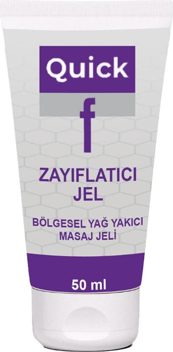 Quickf Gel 50 ml Hafifliğinizin ve Inceltilmiş Silüetinizin Yeni Sırrı Hızlı Jel
