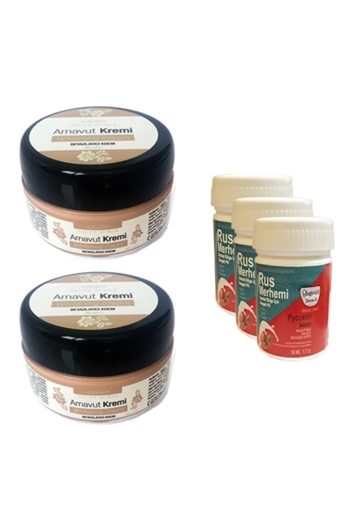 Three Brand Arnavut Kremi 2 Adet + Rus Merhemi 50 ml 3 Adet