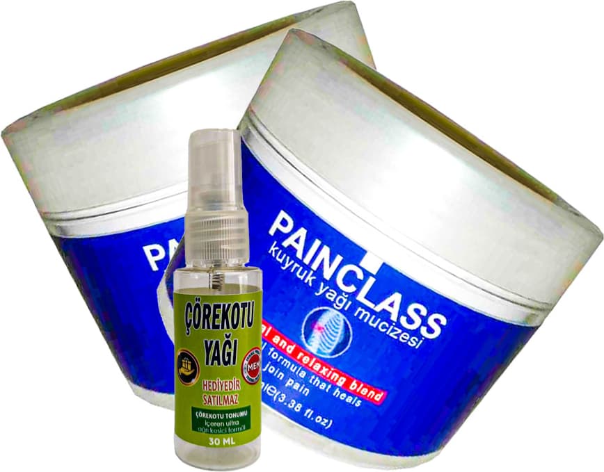 Playboy Painclass Kuyruk Yağı Kremi 2 Tane CRK:030 Relax Blend Bakım Kremi + Yanında Hediye 30 ml Çörek Otu Yağı