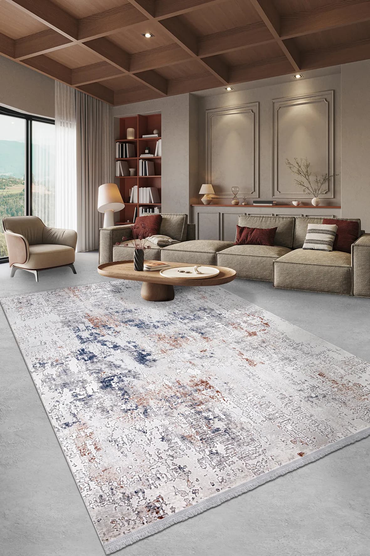 YoudayHomeCollection VALORİA Model Oturma Odası Halısı