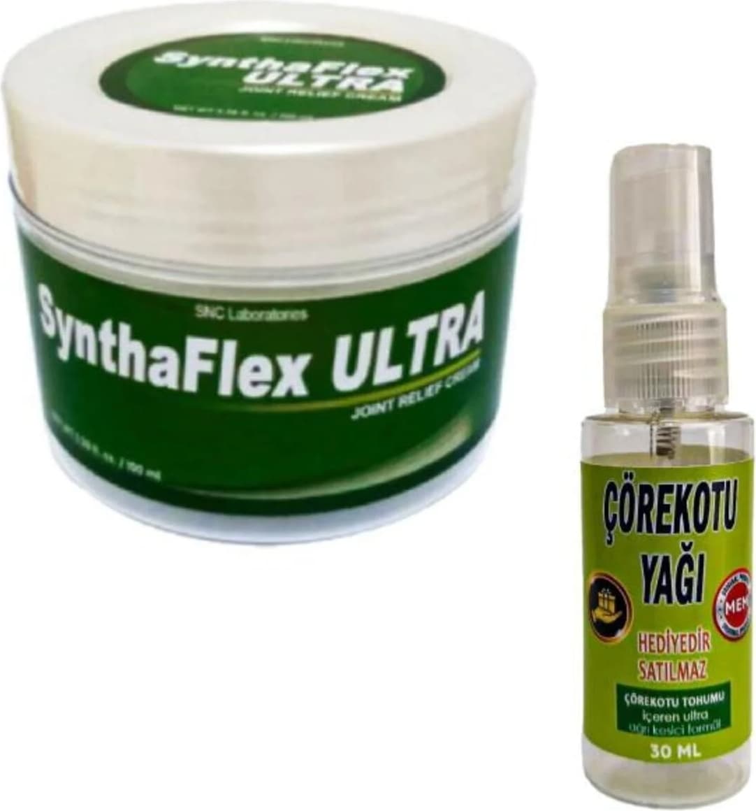 Syntha-Flex Masaj Bakım Kremi 100 ml x 1 Ad Masaj Yağı ile 30 ml