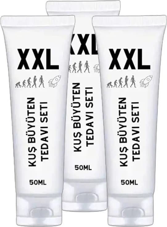 Süper Kuş Büüyütücü Xxlcream Men Enlrgr 3 Adet 50 ml Erkeklere Özel Krem