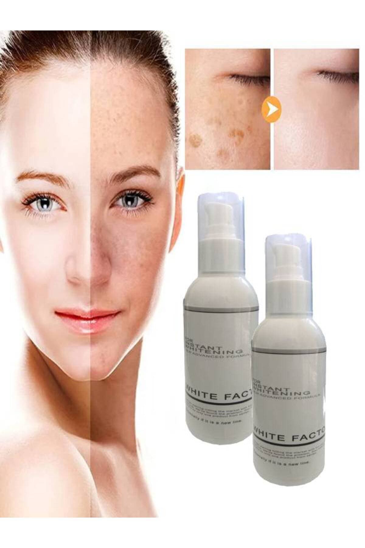 White Factor Cilt Beyazlatıcı Masaj Bakım Kremi 120 ml 2 Adet
