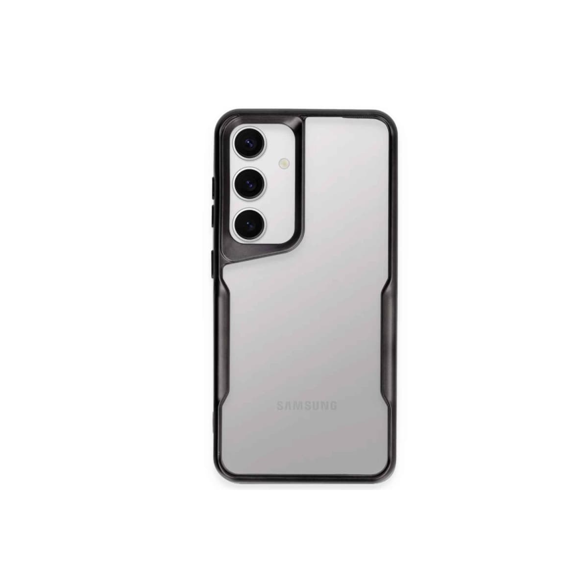 Galaxy A05S Kılıf Boyi Silikon Kapak - Siyah
