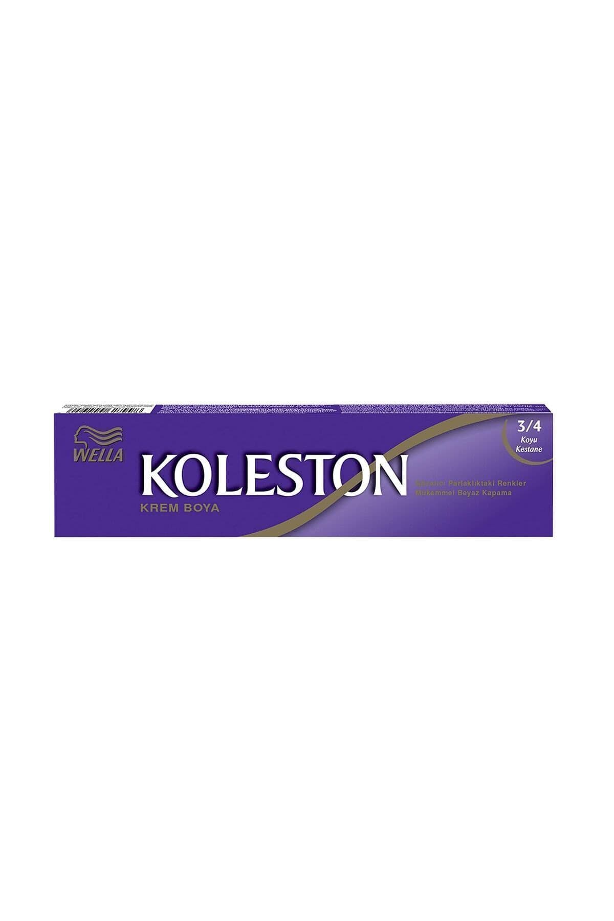 SİNGLE SAÇ BOYASI & NO: 3/4 KOYU KESTANE