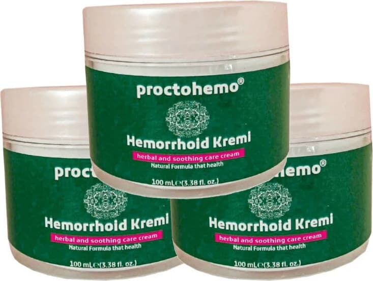 Proctohemo Bakım Kremi 150 ml 3 Adet Birden